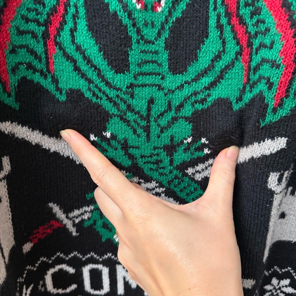 Men’s “Christmas is Coming” Ugly Sweater - Picture 9 of 10